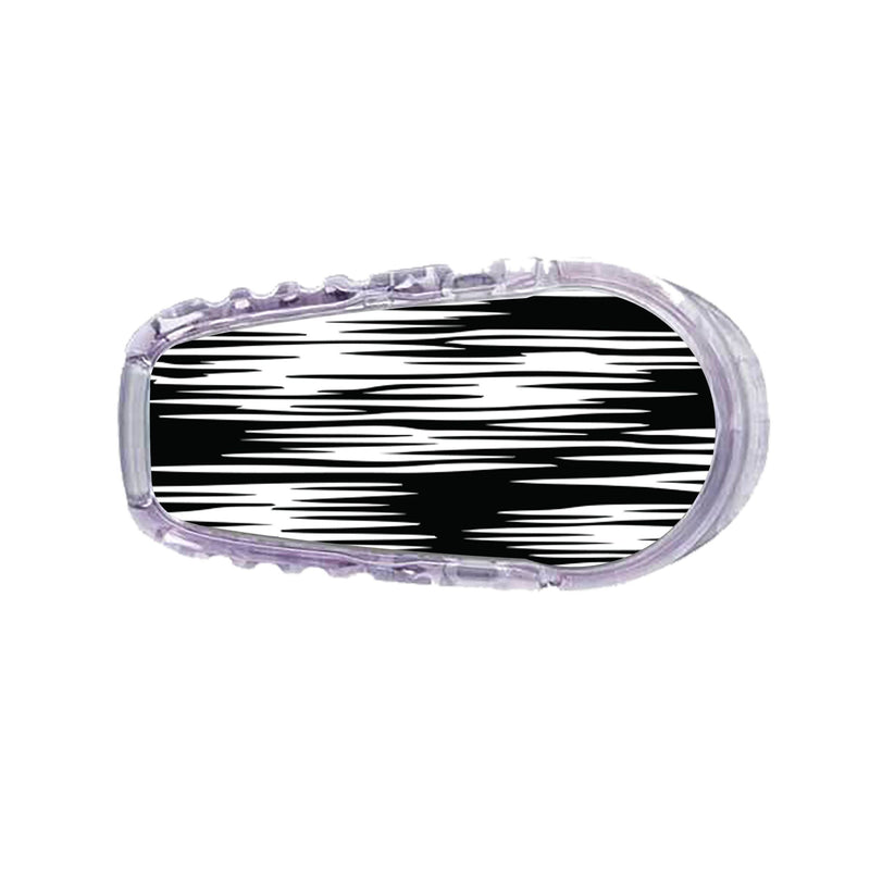 Peelz Static Interference Dexcom G6 Transmitter Sticker Peelz/Stickers White Smoke