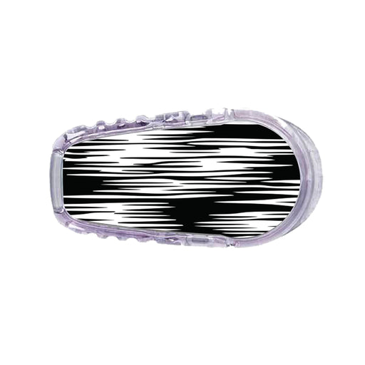 Peelz Static Interference Dexcom G6 Transmitter Sticker Peelz/Stickers White Smoke
