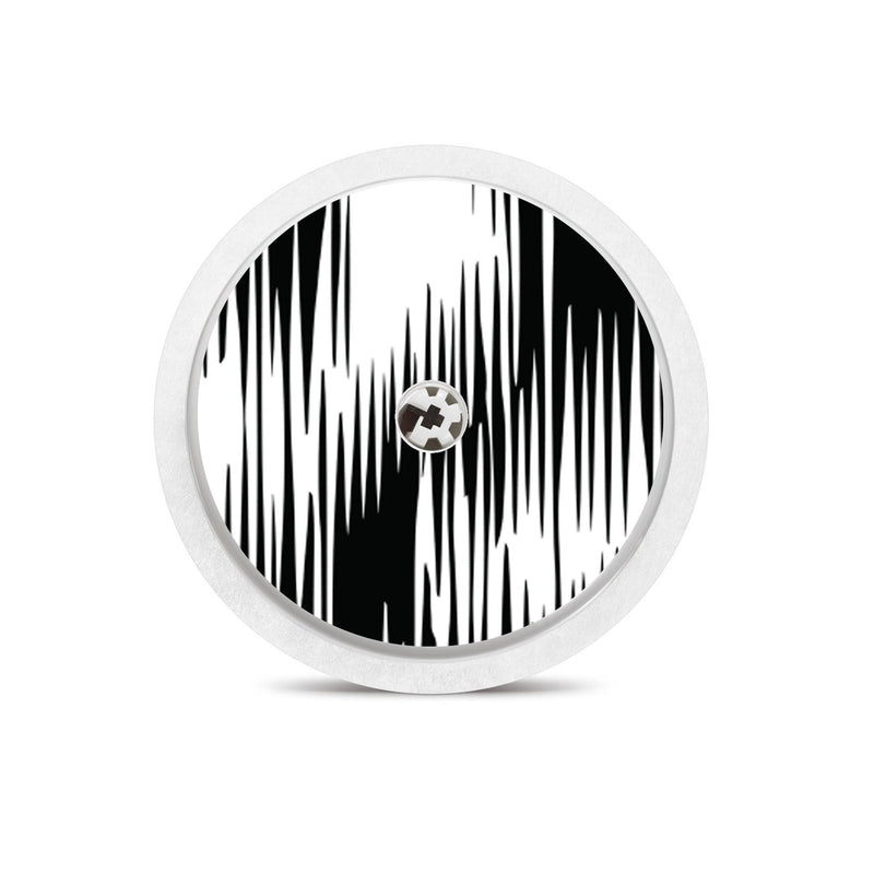 Peelz Static Interference Freestyle Libre 2 Peelz/Stickers White Smoke Sensor Only