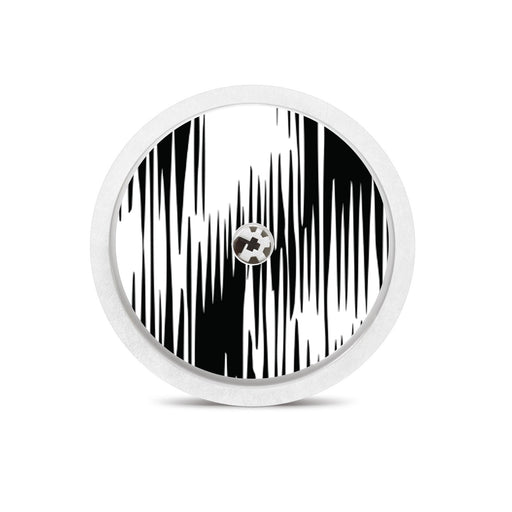 Peelz Static Interference Freestyle Libre 2 Peelz/Stickers White Smoke Sensor Only