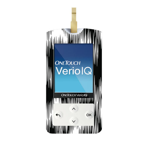Peelz Static Interference for OneTouch Verio IQ Glucometer Peelz/Stickers White Smoke