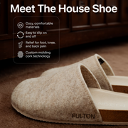 Fulton The House Shoe Shoes Black Beige / Women / 5,Beige / Women / 6,Beige / Women / 7,Beige / Women / 8,Beige / Women / 9,Beige / Women / 10,Beige / Women / 11,Beige / Women / 12,Beige / Men / 8,Beige / Men / 9,Beige / Men / 10,Beige / Men / 11,Beige / Men / 12,Beige / Men / 13,Beige /