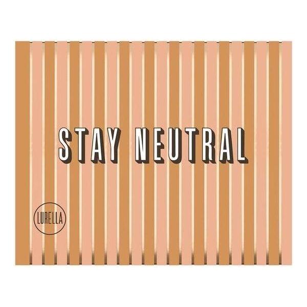 Lurella Cosmetics Stay Neutral Eyeshadow Palette Eyeshadow Palette Tan