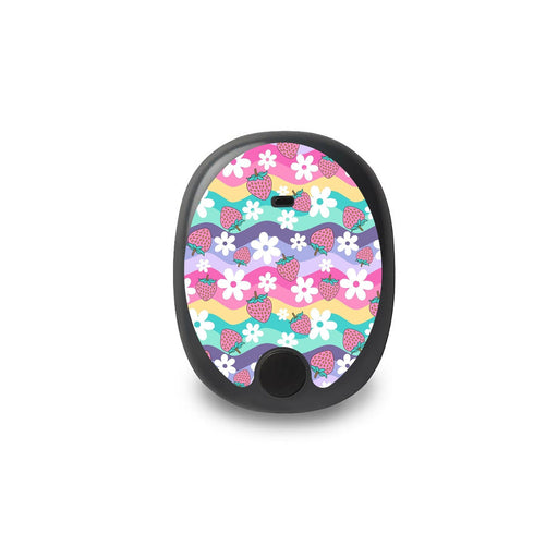 Peelz Strawberry Swing Eversense Smart Transmitter Peelz/Stickers White Smoke