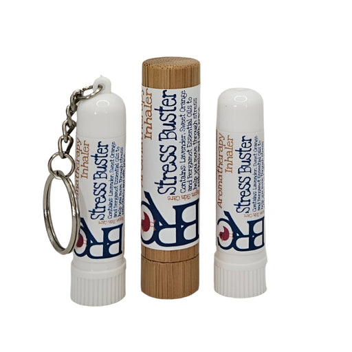 By Robin Creations Stress Buster Aromatherapy Inhaler Aromatherapy White Smoke Plastic - without a keychain,Plastic - with a keychain,Bamboo (100% Plastic-Free & Zero Waste)