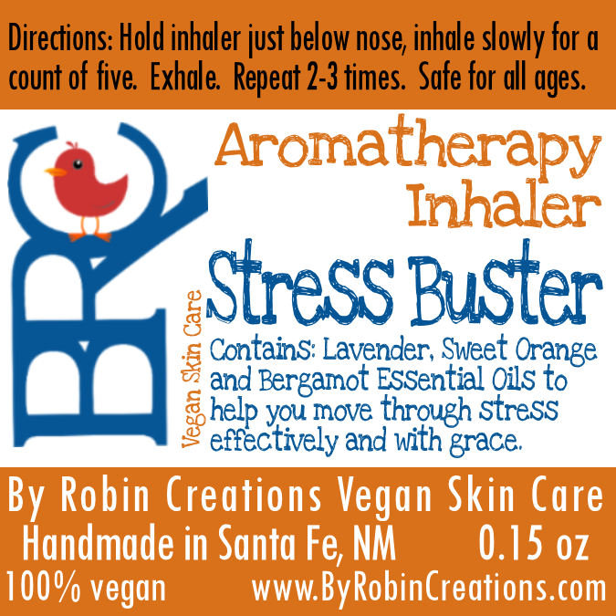 By Robin Creations Stress Buster Aromatherapy Inhaler Aromatherapy White Smoke Plastic - without a keychain,Plastic - with a keychain,Bamboo (100% Plastic-Free & Zero Waste)