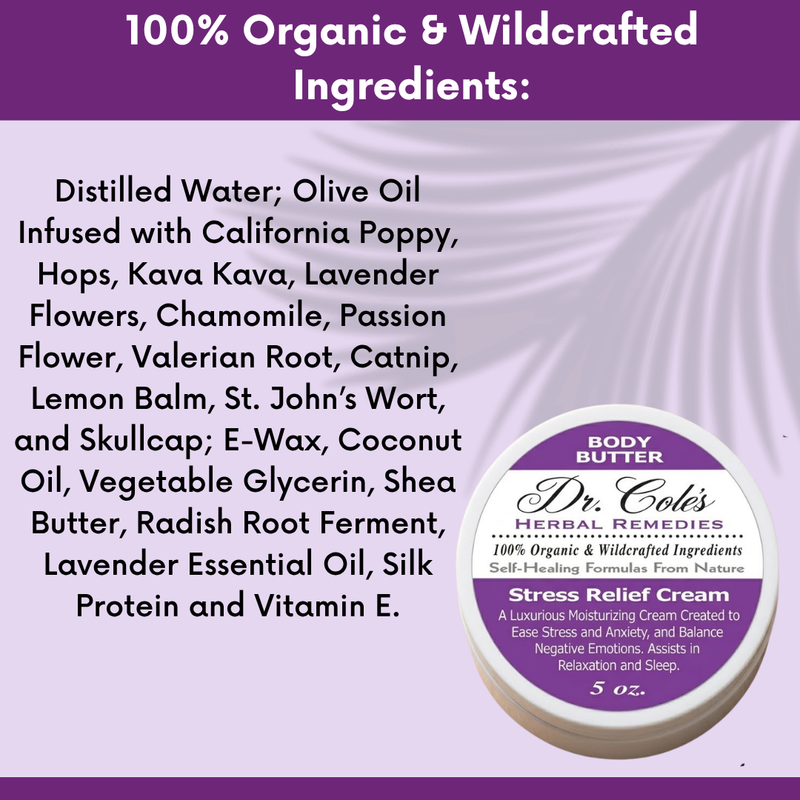 30 - Dr. Cole's Stress Relief Cream