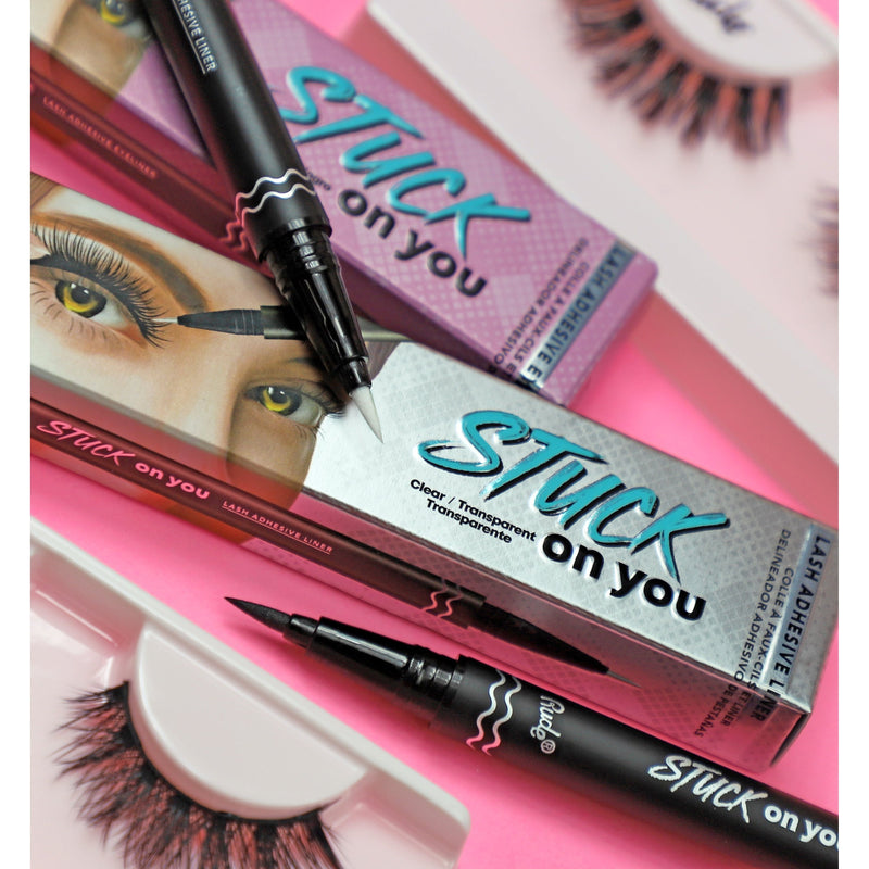 Rude Cosmetics Stuck On You Lash Adhesive Liner - Clear Lash Adhesives Rosy Brown