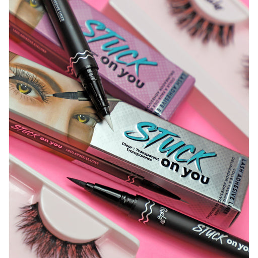 Rude Cosmetics Stuck On You Lash Adhesive Liner - Clear Lash Adhesives Rosy Brown