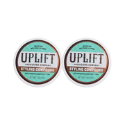 Uplift Provisions Company Styling Compound 3 oz Clay Pomade Black 1 puck / 3.0 oz,2 pucks / 3.0 oz,3 pucks / 3.0 oz