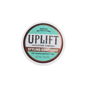 Uplift Provisions Company Styling Compound 3 oz Clay Pomade Black 1 puck / 3.0 oz,2 pucks / 3.0 oz,3 pucks / 3.0 oz