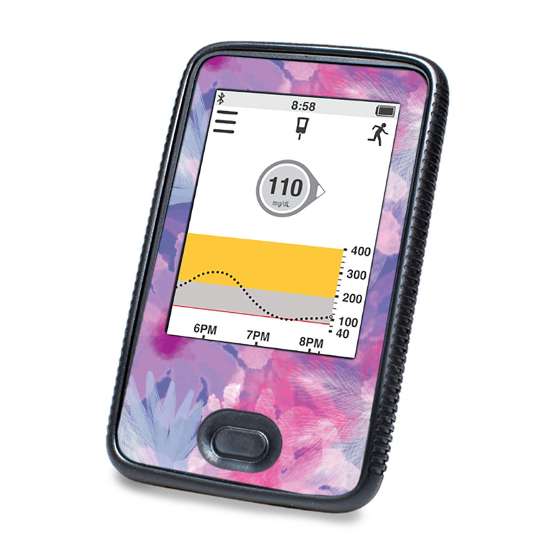 Peelz Summer Dream Designed for DEXCOM G6 Touchscreen Receiver Peelz/Stickers White Smoke