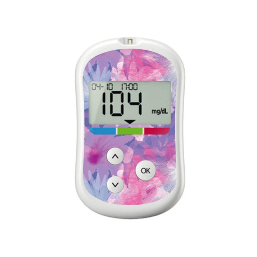 Peelz Summer Dream for OneTouch Verio Flex Glucometer Peelz/Stickers White Smoke