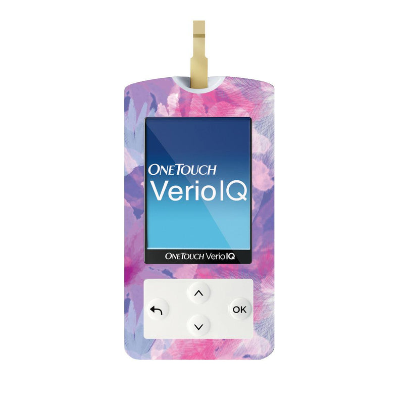 Peelz Summer Dream for OneTouch Verio IQ Glucometer Peelz/Stickers White Smoke