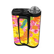 Peelz Summer Flowers for Sticker for Medtronic MiniMed 770G & 780G Peelz/Stickers White Smoke Back and Clip Peelz