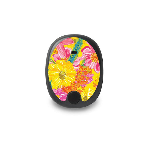 Peelz Summer Flowers for the Eversense Smart Transmitter Peelz/Stickers White Smoke