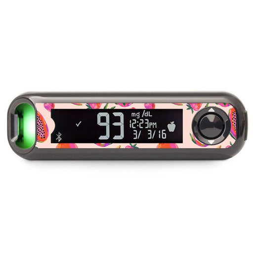 Peelz Summer Fruits Bayer Contour© Next One Glucometer Peelz/Stickers Dark Slate Gray