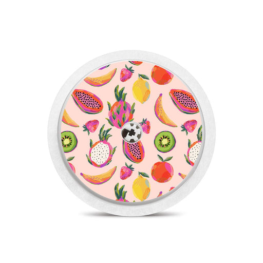 Peelz Summer Fruits Freestyle Libre 2 Peelz/Stickers White Smoke Receiver + Sensor,Sensor Only