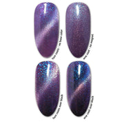 UberChic Beauty Galactic Night - Cats Eye Iridescent Gel Polish Gel Polish Dark Slate Blue