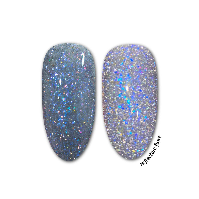 UberChic Beauty Summer Rain - Iridescent Reflective Gel Polish Gel Polish Light Slate Gray