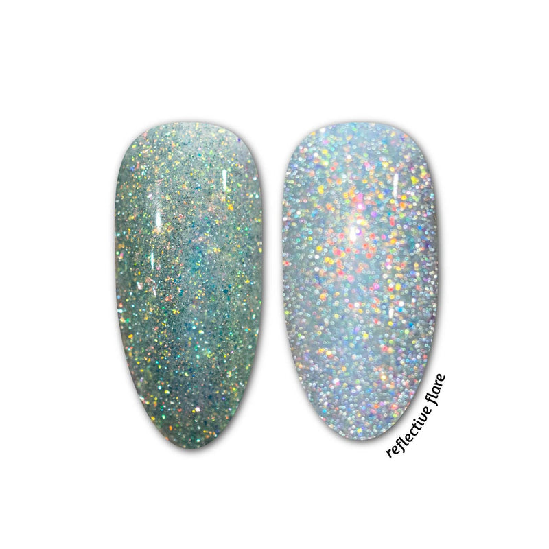 UberChic Beauty Happy As A Hummingbird - Iridescent Reflective Gel Polish Gel Polish Dark Gray
