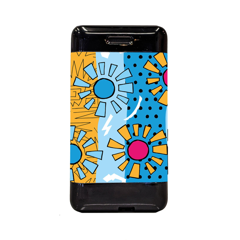 Peelz Summer Suns Sticker for Omnipod DASH® PDM – Pump Peelz Peelz/Stickers White Smoke Case Peelz