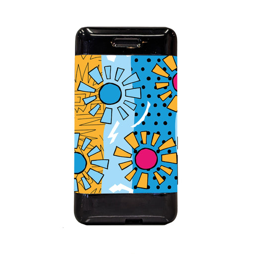 Peelz Summer Suns Sticker for Omnipod DASH® PDM – Pump Peelz Peelz/Stickers White Smoke Case Peelz