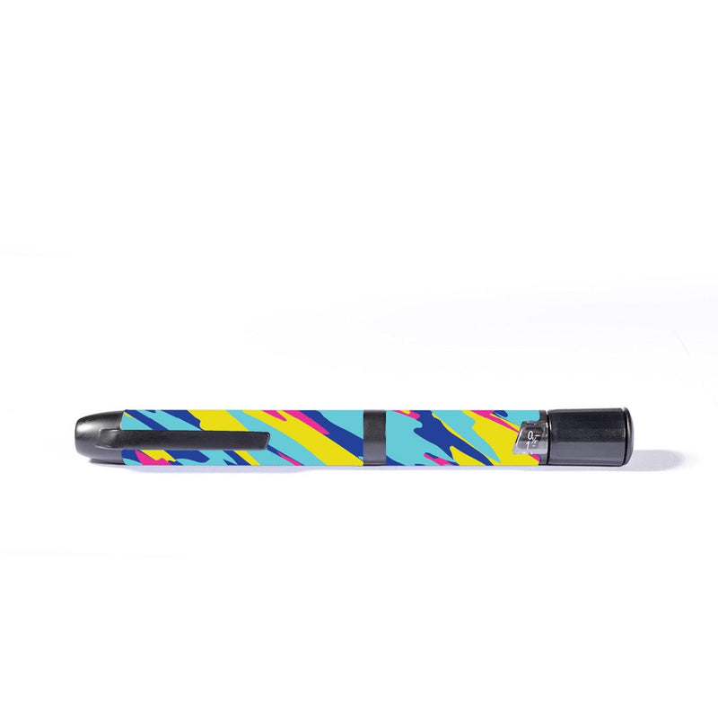 Peelz Summer Texture InPen - Smart Insulin Pen Peelz/Stickers White Smoke