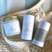 Clara & Fritz Tallow Shop Summer Balm for Body with Zinc Oxide Lotion & Moisturizer White Smoke 4oz / Single,4oz / 2-pack