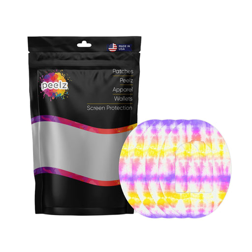 Peelz Sunburst Pod Patch Tape - Pump Peelz Patch Medical Tape White Smoke 4-Pack (Set of 4 Patches)