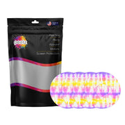 Peelz Sunburst Patch Tape Designed for the FreeStyle Libre 3 Plus & Lingo Patch Medical Tape White Smoke 4-Pack (Set of 4 Patches)