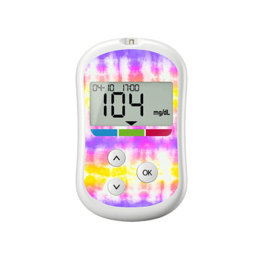 Peelz Sunburst for OneTouch Verio Flex Glucometer Peelz/Stickers White Smoke