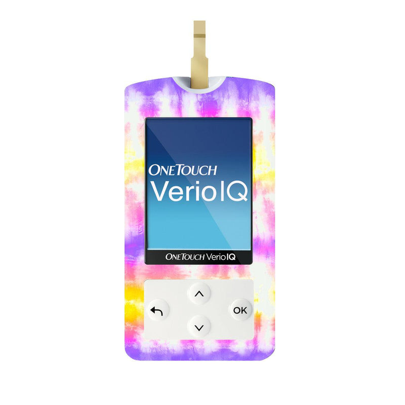 Peelz Sunburst for OneTouch Verio IQ Glucometer Peelz/Stickers White Smoke