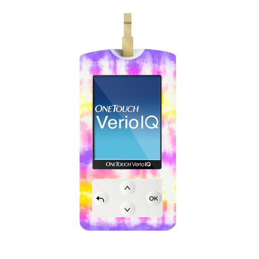 Peelz Sunburst for OneTouch Verio IQ Glucometer Peelz/Stickers White Smoke