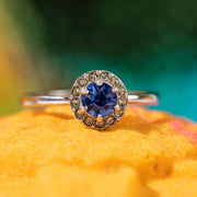 Fragrant Jewels Sunflower - Jewel Candle Jewel Candle Sandy Brown Ring / 5,Ring / 6,Ring / 7,Ring / 8,Ring / 9,Ring / 10