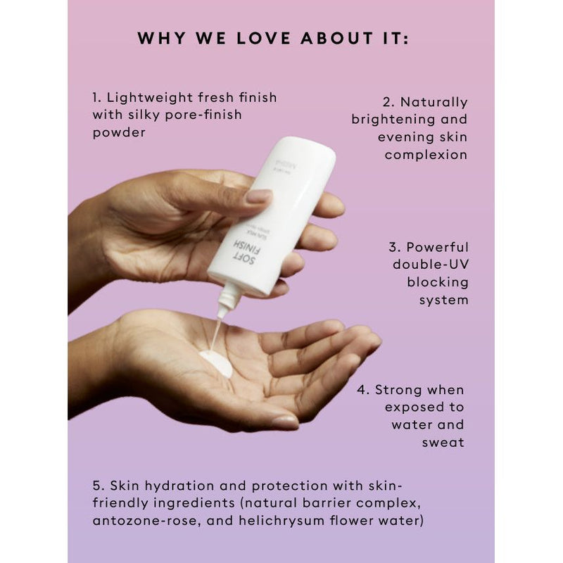 AsiaBeautyMall Missha All Around Safe Block Soft Finish Sun Milk SPF50+ PA+++ Sunscreen Thistle