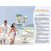 3rd Rock Essentials 3rd Rock Sunblock® Sunscreen Lotion - Unscented - Zinc Oxide SPF 35 All Natural SunBlock Light Steel Blue 1-Pack,3 pack (Not for Wholesale)