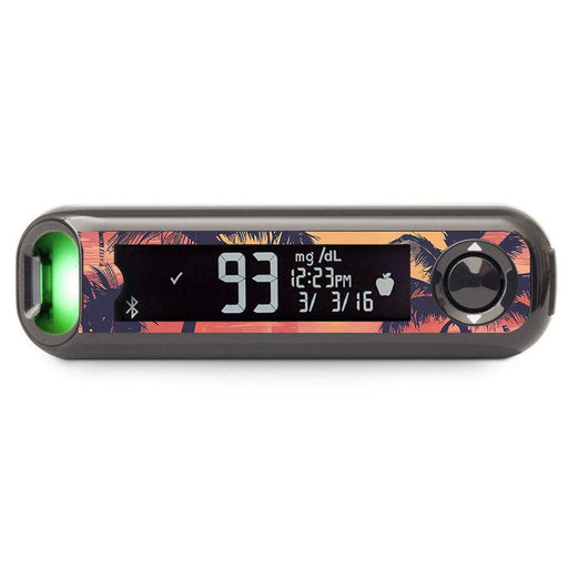 Peelz Sunset Serenade Bayer Contour© Next One Glucometer Peelz/Stickers Dark Slate Gray