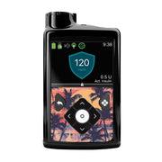 Peelz Sunset Serenade for Medtronic MiniMed 770G & 780G Peelz/Stickers Black Whole System Peelz (front back + clip),Front Peelz,Back and Clip Peelz