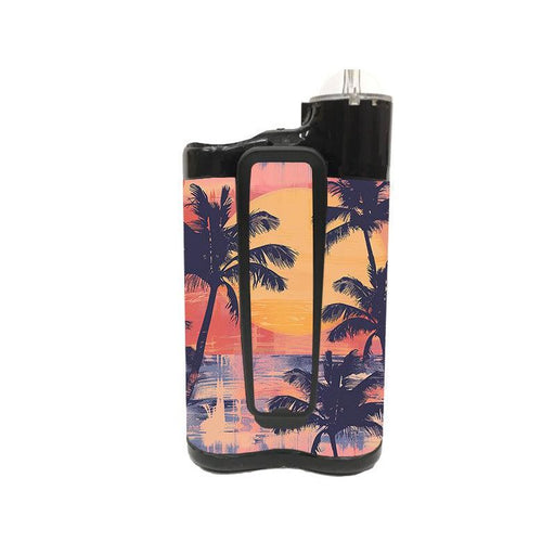 Peelz Sunset Serenade for Medtronic MiniMed 770G & 780G Peelz/Stickers White Smoke Whole System Peelz (front back + clip),Front Peelz,Back and Clip Peelz