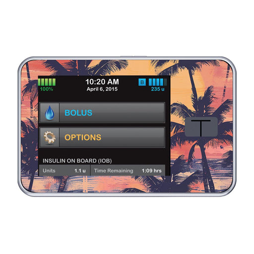 Peelz Sunset Serenade for Tandem t:slim Peelz/Stickers Black