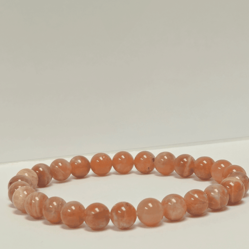 ZAQ Skin & Body Sunstone Bracelet - Happiness Gray 6mm,8mm,10mm