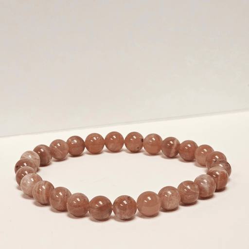 ZAQ Skin & Body Sunstone Bracelet - Happiness Light Gray 6mm,8mm,10mm