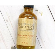 Butter Me Up Organics Super Acne Fighter / Organic Acne Treatment / Acne / Essential Oils / Natural  Acne Treatment / Acne Scars / Hormonal Acne / Cystic Acne Face White Smoke