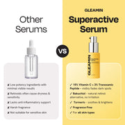 Gleamin Superactive Serum Face Serum White Smoke