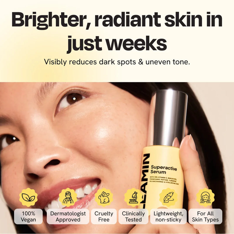 Gleamin Superactive Serum Face Serum Seashell