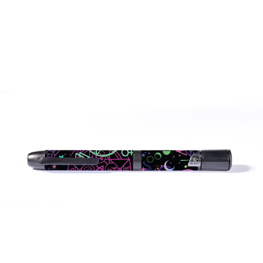 Peelz Supernatural Symbols InPen - Smart Insulin Pen Peelz/Stickers White Smoke