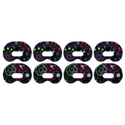 Peelz Supernatural Symbols Medtronic Guardian Connect Patch Tape - Pump Peelz Patch Medical Tape White Smoke 4-Pack Medtronic CGM Tape