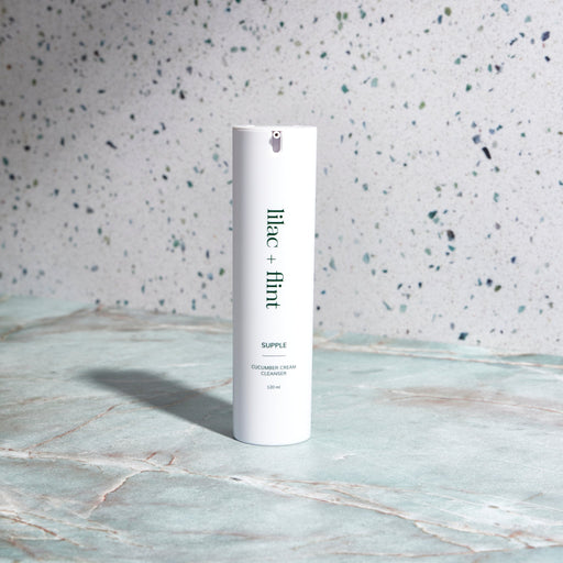 lilac + flint SUPPLE Health & Beauty > Personal Care > Cosmetics > Skin Care > Facial Skin Care > Face Cleansers Light Gray Bottle,Refill Cartridge