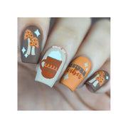 UberChic Beauty Sweater Weather Stamping Plate Rosy Brown